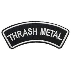 Thrash Metal Iron on Patch