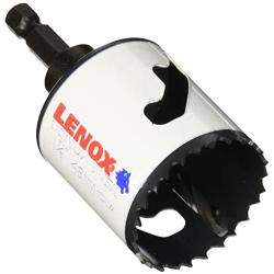 Lenox Tools - 1772778 LENOX Tools Bi-Metal Speed Slot Arbored Hole Saw with T3 Technology, 1-7/8''