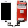Screen Replacement for iPhone 7 4.7'', LCD Touch Display Screen Digitizer Frame Assembly Replacement with Repair Tool Set (White)