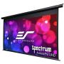 Elite Screens Spectrum 100'' Electric Motorized Projector Screen, 16:9, Moiré-Free, Sound Transparent Perforated Weave 4K Ready Drop Down Projector Screen