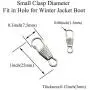 Yadaland Metal Solid Zipper Pull Tab Tag Handle Fixer 0.06inch(1.5mm) Small Clasp Diameter Fit Hole for Winter Jacket Boot Jean Suitcase Luggage Coat Spring Lock Clip On No Tool Needed Silver 15Pack Yadaland Metal Solid Zipper Pull Tab Tag Handle Fixer 0.06inch(1.5mm) Small Clasp Diameter Fit Hole for Winter Jacket Boot Jean Suitcase Luggage Coat Spring Lock Clip On No Tool Needed Silver 15Pack