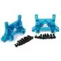 HobbyCrawler for 1/18 Wltoys A959 Front/Rear Shock Tower Absorber Board A969 A979 K929 Metal RC Model Car Upgrades Parts(Blue)