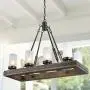 LNC A03487 Wood Chandelier Kitchen Island Lighting for Dining Rooms, Restraunt, Cafe, Bar Counter, Model LNC A03487 Wood Chandelier Kitchen Island Lighting for Dining Rooms, Restraunt, Cafe, Bar Counter, Model