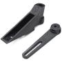 Quickbuying Aluminum Alloy Taildragger Tricycle Landing Gear w/Steering Tail Wheel for RC Airplane Spare Parts