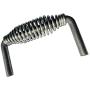 Island Outdoor, LLC 5-3/8'' Stainless Spring Handle with 1/2'' Steel Rod (6'' Wide, 3.5'' Tall) - Weld ON