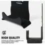 Xprite 2PCS Wall Mount Removable Door Storage Hangers with Rubber Lining, Heavy Duty Metal Door Storage Holder Bracket for 1956-2020 Jeep Wrangler CJ YJ TJ LJ JK JKU JL JLU Xprite 2PCS Wall Mount Removable Door Storage Hangers with Rubber Lining, Heavy Duty Metal Door Storage Holder Bracket for 1956-2020 Jeep Wrangler CJ YJ TJ LJ JK JKU JL JLU