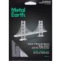 Fascinations Metal Earth San Francisco Golden Gate Bridge 3D Metal Model Kit