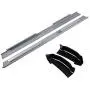 Crew Cab Inner & Outer Slip On Metal Rocker Panels With Cab Corners Protector Kit Replacement For Chevy Silverado/Replacement For GMC Sierra 4 Door Crew Cab 2001-2007 Replacement Pair