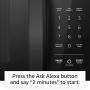 Amazon Basics Microwave, Small, 0.7 Cu. Ft, 700W, Works with Alexa