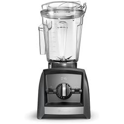 Vitamix A2500 Ascent Series Smart Blender, Professional-Grade, 64 oz. Low-Profile Container, Slate