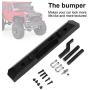 Demeras Remote Control Car Metal Bumper Rc Rear Bumper Guard Spare Upgrade Parts for RGT 1/10 Truck Overland Rock Cruiser EX86100