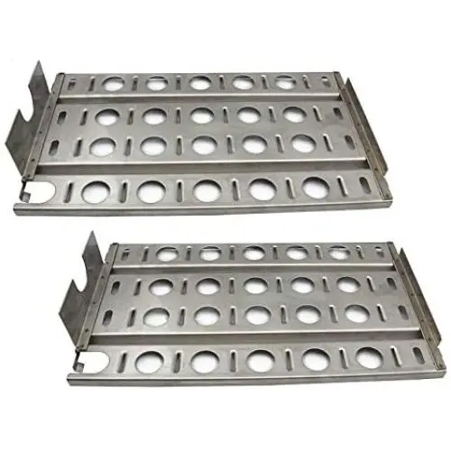 Hongso SPB571-2 Stainless Steel BBQ Gas Grill Heat Plate, Heat Shield for Lynx L27 Models (16 7/8'' x 9 1/2'') Hongso SPB571-2 Stainless Steel BBQ Gas Grill Heat Plate, Heat Shield for Lynx L27 Models (16 7/8'' x 9 1/2'')