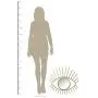 Stratton Home Décor Stratton Home Decor Gold Metal Eye Wall Mirror Stratton Home Décor Stratton Home Decor Gold Metal Eye Wall Mirror