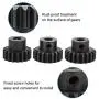 Motor Pinion Gear, M1 ¢5mm 17T-19TT 20T-22T RC Metal Pinion Motor Gear Set for 1/8 RC Buggy Truck Car (20T-22T) Motor Pinion Gear, M1 ¢5mm 17T-19TT 20T-22T RC Metal Pinion Motor Gear Set for 1/8 RC Buggy Truck Car (20T-22T)