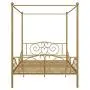DHP Metal Canopy Bed with Sturdy Bed Frame - Full Size (Gold) DHP Metal Canopy Bed with Sturdy Bed Frame - Full Size (Gold)