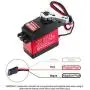 Youleke 2Pack 25KG High Torque RC Digital Servo，Waterproof Full Metal Gear Servo with 25T Servo Horn（270°）