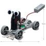 4M Kidzlabs Metal Detector Robot Kit –Stem Toys Rc Science Project Educational Gift for Kids, Brown/A, Model:4607