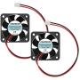 ANVISION 2-Pack DC 24V 40mm x 10mm Brushless Cooling Fan, Dual Ball Bearing, YDM4010B24 ANVISION 2-Pack DC 24V 40mm x 10mm Brushless Cooling Fan, Dual Ball Bearing, YDM4010B24