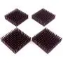 4 Set 40mm 12V Dc Fan + Heatsink Kit with pre-Applied Thermal Conductive Adhesive Tape