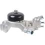 IRONTREE AW6009 Professional Water Pump Kit with 2 Metal Gaskets and Thermostat Compatible with Chevy Tahoe, GMC Yukon, Buick, Cadillac, Hummer, Isuzu, Saab, 4.8L 5.3L 6.0L V8 Engine, OE Replacement