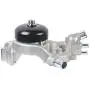 IRONTREE AW6009 Professional Water Pump Kit with 2 Metal Gaskets and Thermostat Compatible with Chevy Tahoe, GMC Yukon, Buick, Cadillac, Hummer, Isuzu, Saab, 4.8L 5.3L 6.0L V8 Engine, OE Replacement