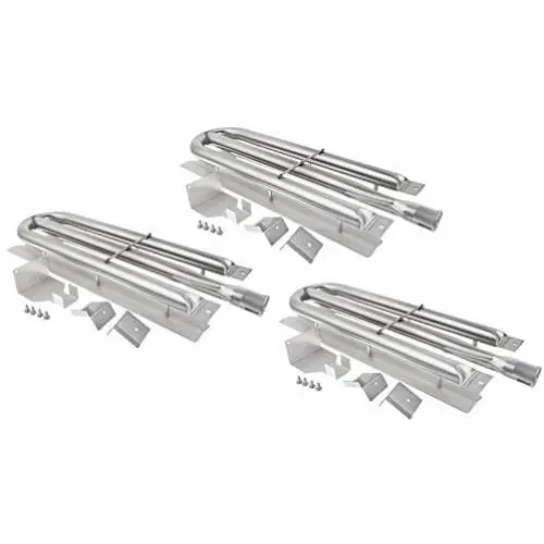 PETKAO 21 7/8'' Stainless Steel Viking Grill Burner Replacement for Viking 316-911, VGBQ 30, VGBQ 41, VGBQ 53 in T Series, VGBQ300-2RT/E, VGBQ3002RE, VGBQ030-2T, VGBQ3002RE1, VGBQ3002RT, 3PCS PETKAO 21 7/8'' Stainless Steel Viking Grill Burner Replacement for Viking 316-911, VGBQ 30, VGBQ 41, VGBQ 53 in T Series, VGBQ300-2RT/E, VGBQ3002RE, VGBQ030-2T, VGBQ3002RE1, VGBQ3002RT, 3PCS