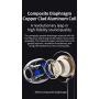 BLON BL-T3 in Ear Headphone,HiFi Metal Shell Bass HiFi DJ in Ear Monitor，11mm Composite Diaphragm Dynamic Drive in Ear Earphone with Detachable Cable with Wired Earphone (No Mic, BL-T3 Gun)