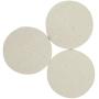 Kicpot Wool Felt Disc Polishing Pads and Backing Pad with M14 Drill Adapter Kit to Grind and Polish Glass Plastic Metal Marble