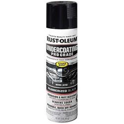 Rust-Oleum 248656 Professional Grade Rubberized Undercoating Spray, 15 oz, Black