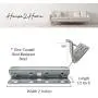 House2Home Metal End Clips for Rubber Webbing, Upholstery Repair for Sofa Chair Furniture, Includes Instructions (20 Pack) House2Home Metal End Clips for Rubber Webbing, Upholstery Repair for Sofa Chair Furniture, Includes Instructions (20 Pack)