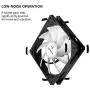 upHere 120mm Case Fan 3-Pin High Airflow Long Life Blue LED for Computer Cases Cooling,3-Pack,NK12BE3-3