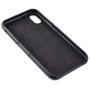 Dockem Wallet Case for iPhone X/XS: Built-in Metal Plate for Magnetic Mounting & 2 Credit Card Holders, 5.8'' Exec M2 Synthetic Leather (Black)