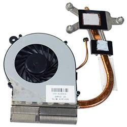New CPU Cooling Fan with Heatsink for HP Compaq Pavilion G42 G62 Presario CQ42 CQ62 p/n:606609-001 3MAX2TATPD0 3MAX7TATP40 (for laptops with AMD processors, 3-wire connector)