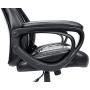 OFM ESS Collection Racing Style SofThread Leather High Back Office Chair, in Black (ESS-6060) OFM ESS Collection Racing Style SofThread Leather High Back Office Chair, in Black (ESS-6060)