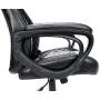 OFM ESS Collection Racing Style SofThread Leather High Back Office Chair, in Black (ESS-6060)
