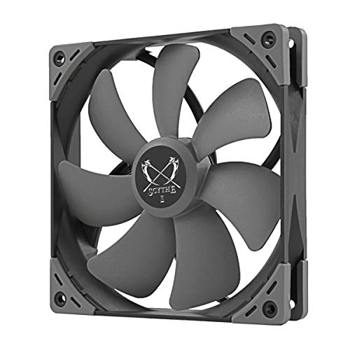 Scythe Kaze Flex 140mm Fan, PWM 300-1200RPM, Quiet Case/Radiator Fan, Single Pack