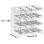 uxcell Electronic Radiators Heatsink for MOS GPU IC Chip Silver 14 x 14 x 8 mm 10pcs