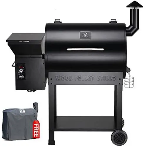 Z Grills ZPG-7002B 2020 Upgrade Wood Pellet Grill & Smoker, 8 in 1 BBQ Grill Auto Temperature Controls, inch Cooking Area, 700 sq in Black Z Grills ZPG-7002B 2020 Upgrade Wood Pellet Grill & Smoker, 8 in 1 BBQ Grill Auto Temperature Controls, inch Cooking Area, 700 sq in Black