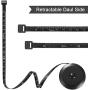 4 Pieces Measuring Tape Body Tape Measure Soft Tape Measure Double Scale Body Ruler Fabric Flexible Sewing Tape for Body Tailor Cloth Knitting Home Crafts Measurement Supplies