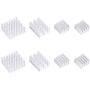 Enokay Raspberry Pi 4 Model B 4B Heat Sink Heatsink Heatsinks Set(Set of 2)(White)