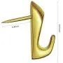 30 Pieces Pin Hooks Push Pin Hangers, 20 lbs Push Pin Hanger, Picture Hanging Nails for Home Office Fabric Wall Wooden (Gold High-Heeled Style) 30 Pieces Pin Hooks Push Pin Hangers, 20 lbs Push Pin Hanger, Picture Hanging Nails for Home Office Fabric Wall Wooden (Gold High-Heeled Style)