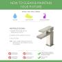 Symmons SLC-5512-SBZ-1.0 Elm 4 in. Centerset 2-Handle Bathroom Faucet with Drain Assembly in Seasoned Bronze (1.0 GPM)