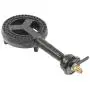 Concord 6'' Diameter High Pressure Burner Head with Brass Orifice and Build in Stand (Burner Head with Regulator Hose) Concord 6'' Diameter High Pressure Burner Head with Brass Orifice and Build in Stand (Burner Head with Regulator Hose)
