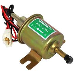 JDMSPEED Universal 12V Heavy Duty Electric Fuel Pump Metal Solid Petrol 12 Volts