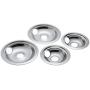Stanco 5559 4 Pack Drip Bowl, GE/Hotpoint, Chrome
