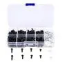 340PCS RC M3 Screws kit Flat/Round Head Screws & M3/M4 Flat Washer for 1/10 RC Car HSP Redcat Traxxas Tamiya SCX10 HPI RC Car Parts 340PCS RC M3 Screws kit Flat/Round Head Screws & M3/M4 Flat Washer for 1/10 RC Car HSP Redcat Traxxas Tamiya SCX10 HPI RC Car Parts