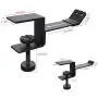 Headphone Headset Stand Holder, 6amLifestyle Universal Metal Gaming Headphones Hanger Mount Under Desk Hook Clip with Adjustable Clamp for All Headsets, Black(Patented) Headphone Headset Stand Holder, 6amLifestyle Universal Metal Gaming Headphones Hanger Mount Under Desk Hook Clip with Adjustable Clamp for All Headsets, Black(Patented)