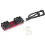 JMT M.2 NVME NGFF Heatsink SSD Cooler with 20mm Powerful Cooling Fan for Desktop PCIE M.2 2280 22110SSD with Thermal Pad (Red for 2280) JMT M.2 NVME NGFF Heatsink SSD Cooler with 20mm Powerful Cooling Fan for Desktop PCIE M.2 2280 22110SSD with Thermal Pad (Red for 2280)