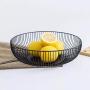 FanDuo Metal Wire Fruit Basket - Kitchen Countertop Fruit Bowl Vegetable Holder Decorative Stand for Bread, Snacks, Households Items Storage, Black FanDuo Metal Wire Fruit Basket - Kitchen Countertop Fruit Bowl Vegetable Holder Decorative Stand for Bread, Snacks, Households Items Storage, Black