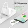 USB C to USB C Charging Cable, Cord Compatible with MacBook Pro, 12 inch, New Air 13 inch, 2020/2018 iPad Pro 12.9, 11, New Air 4, Google Pixel 2/3/4 XL, Nexus 6P, All PD USB C Charger, USB-IF, 6.6ft USB C to USB C Charging Cable, Cord Compatible with MacBook Pro, 12 inch, New Air 13 inch, 2020/2018 iPad Pro 12.9, 11, New Air 4, Google Pixel 2/3/4 XL, Nexus 6P, All PD USB C Charger, USB-IF, 6.6ft
